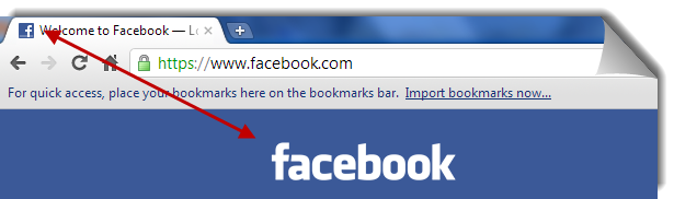 Facebook's favicon